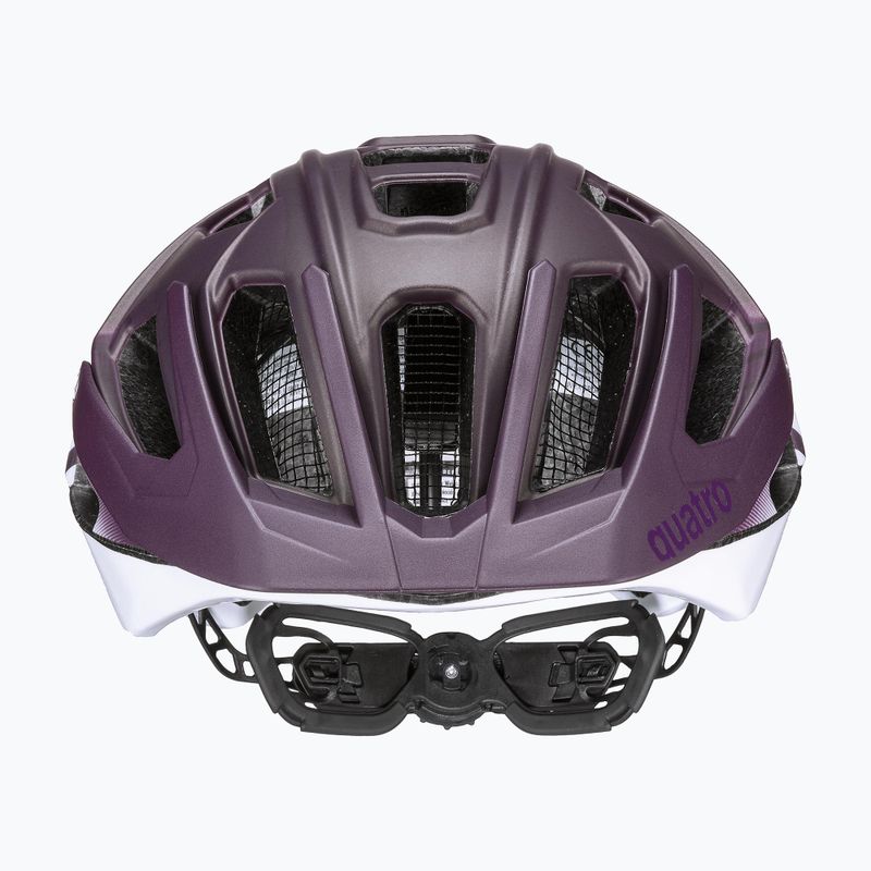 Cască de bicicletă UVEX Quatro CC plum/white matt 2