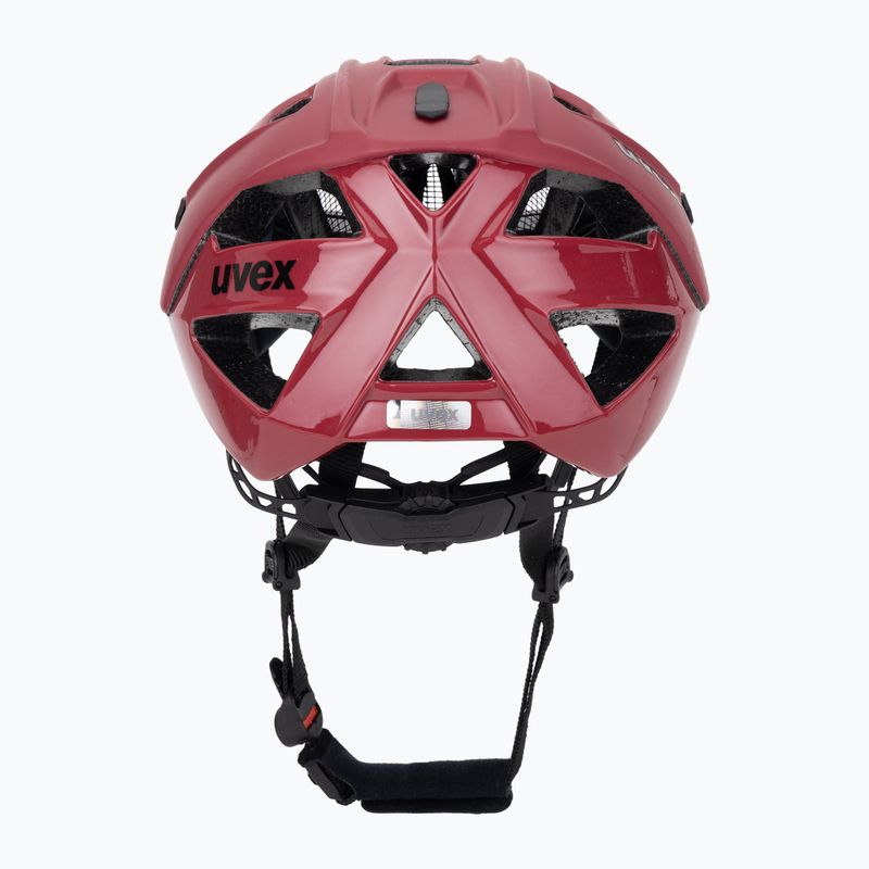 Cască de bicicletă UVEX Quatro CC red/black matt 4
