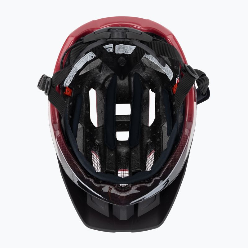 Cască de bicicletă UVEX Quatro CC red/black matt 5