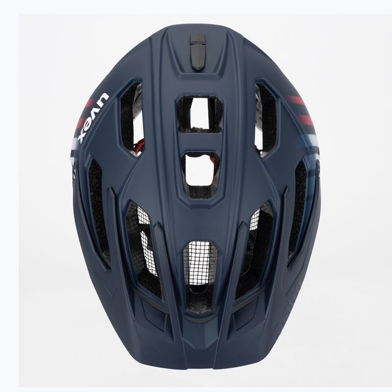 Cască de bicicletă UVEX Quatro CC deep space/white matt 6