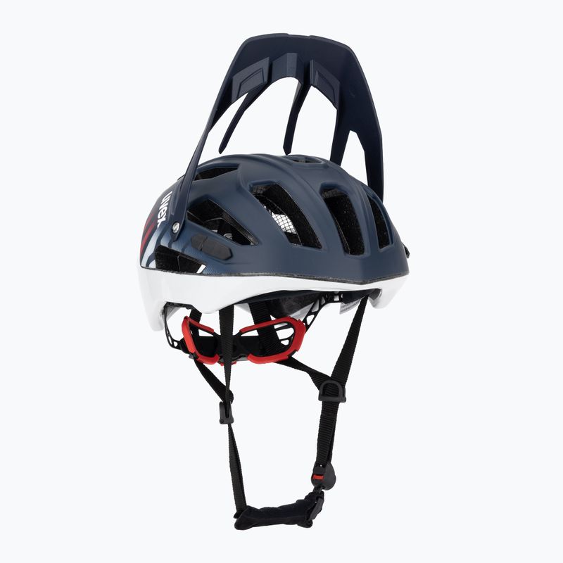 Cască de bicicletă UVEX Quatro CC deep space/white matt 8