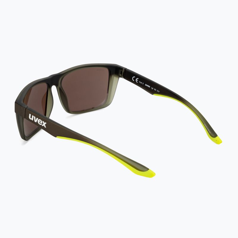Ochelari de soare Uvex Lgl 50 CV olive mat/verde oglindă 53/3/008/7795 2