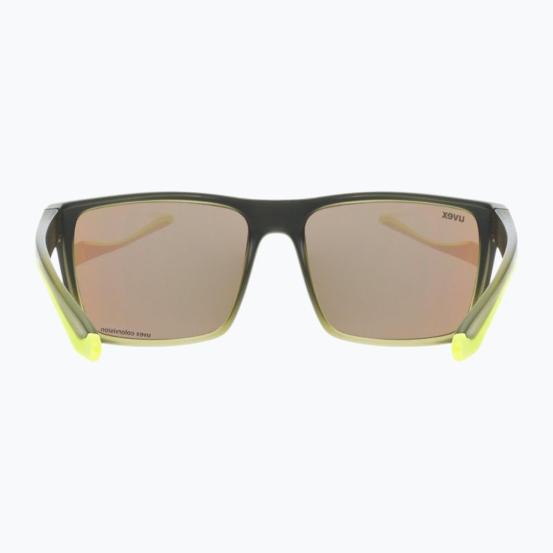 Ochelari de soare Uvex Lgl 50 CV olive mat/verde oglindă 53/3/008/7795 9