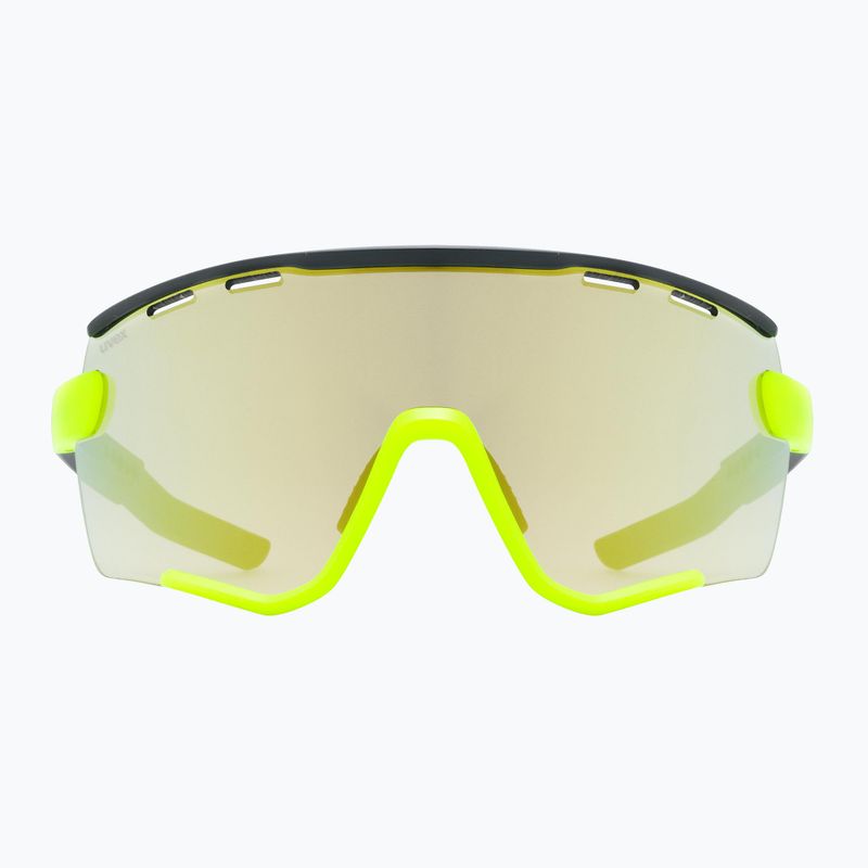 Ochelari de soare UVEX Sportstyle 236 Set black yellow matt/mirror yellow 2