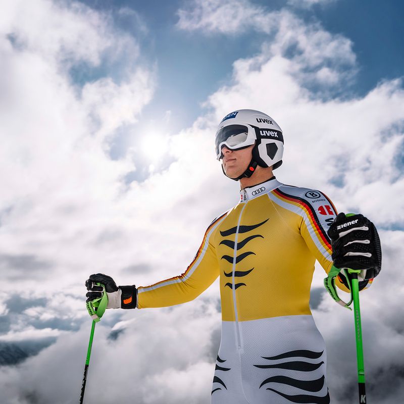 Cască de schi UVEX Invictus all white 11