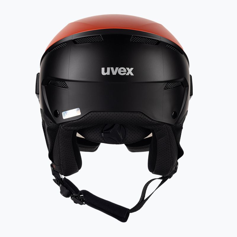 Cască de schi UVEX Instinct Visor negru/roșu 56/6/260/7005 3