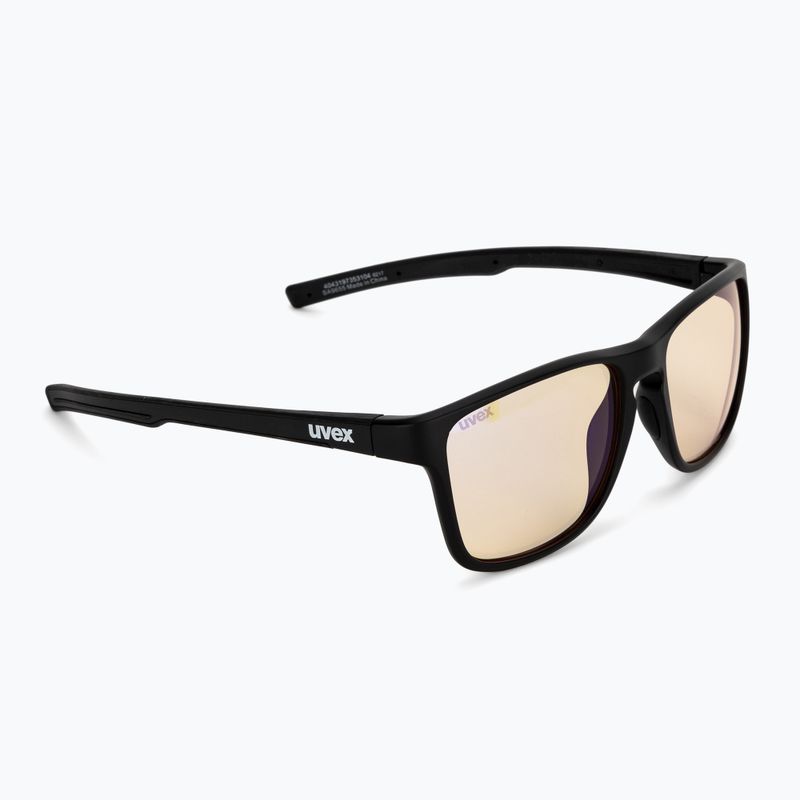 Ochelari de soare UVEX Retina Blue CV negru mat/galben 53/3/020/2201