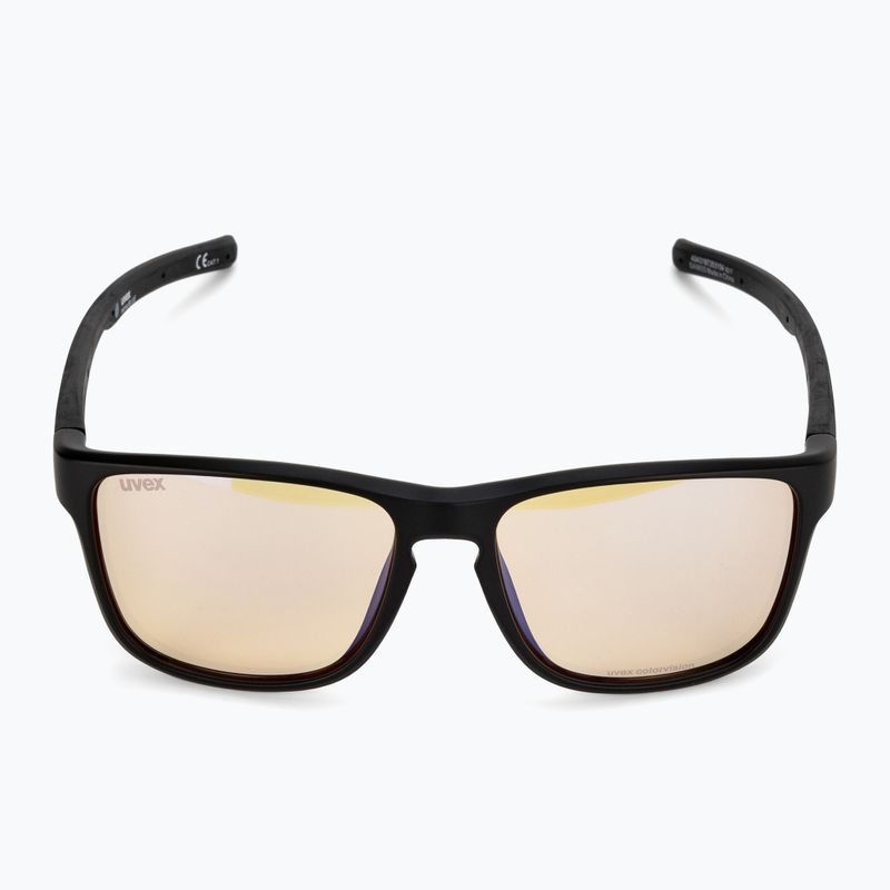 Ochelari de soare UVEX Retina Blue CV negru mat/galben 53/3/020/2201 3