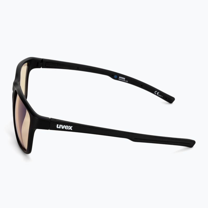 Ochelari de soare UVEX Retina Blue CV negru mat/galben 53/3/020/2201 4