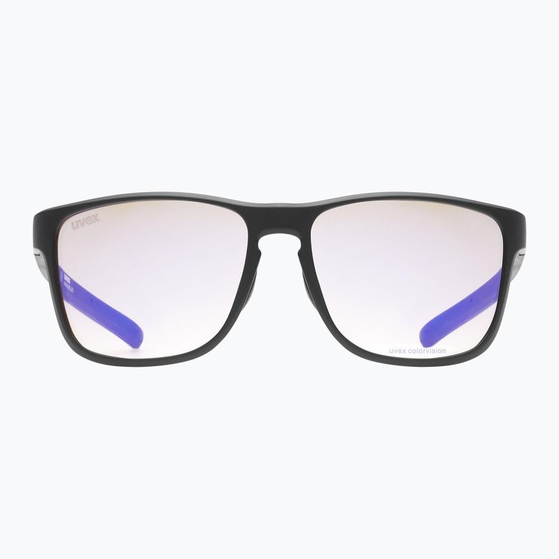Ochelari de soare UVEX Retina Blue CV negru mat/galben 53/3/020/2201 6