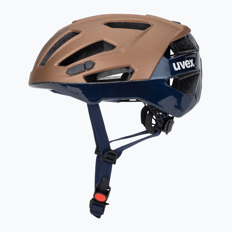 Cască de bicicletă UVEX Gravel X hazel/deep space matt 3