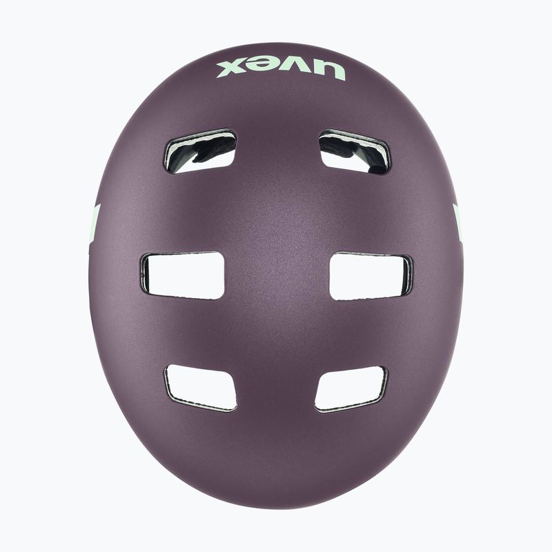 Cască de bicicletă pentru copii UVEX Kid 3 CC violet/verde 41/4/972/18/15 9