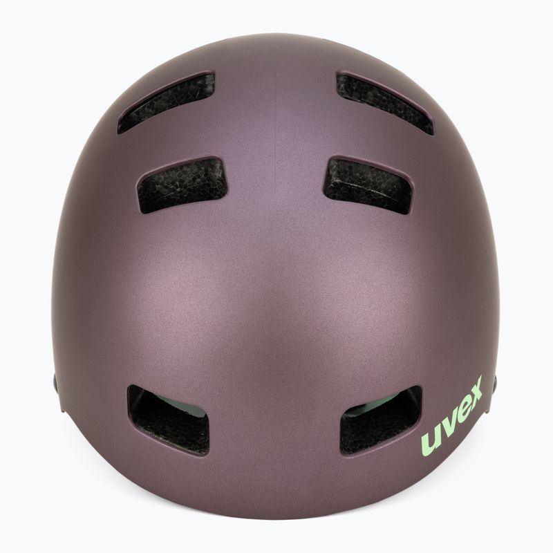 Cască de bicicletă pentru copii UVEX Kid 3 CC violet/verde 41/4/972/18/15 2