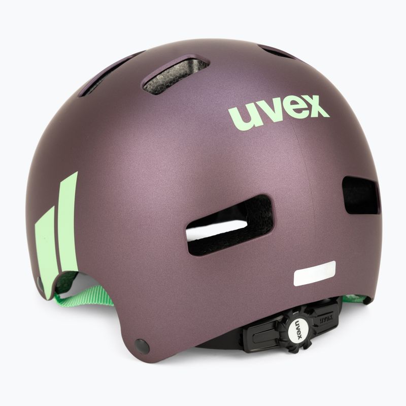 Cască de bicicletă pentru copii UVEX Kid 3 CC violet/verde 41/4/972/18/15 4