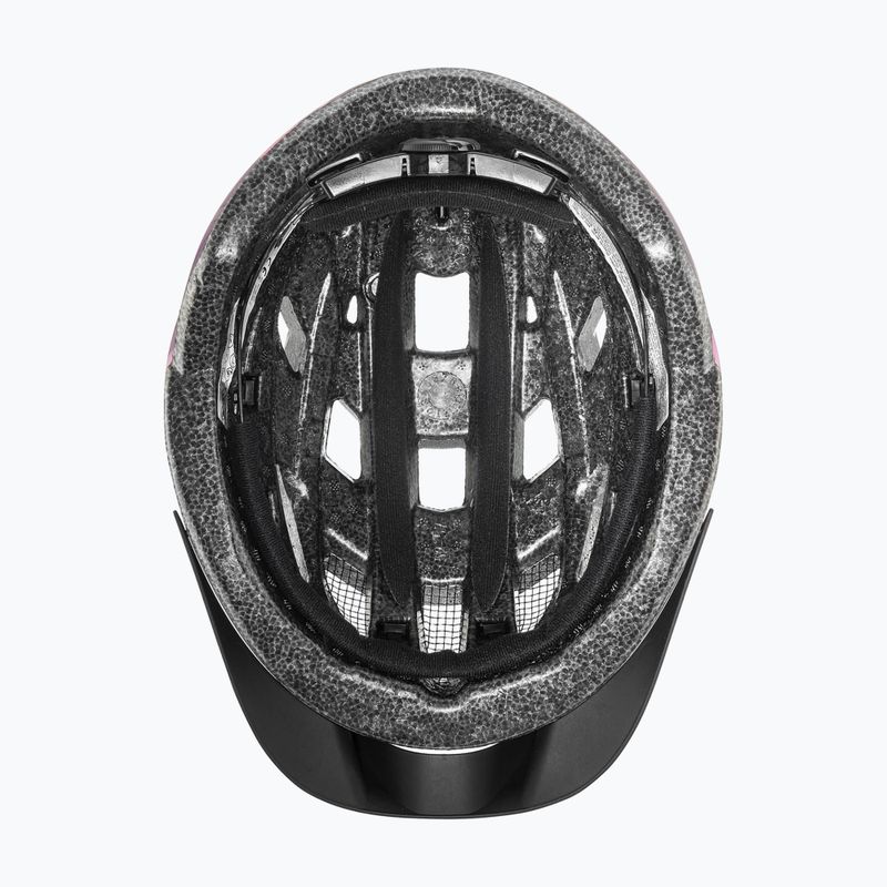 Cască de bicicletă Uvex Air Wing CC negru/roz 41/0/0/048/08/15 10