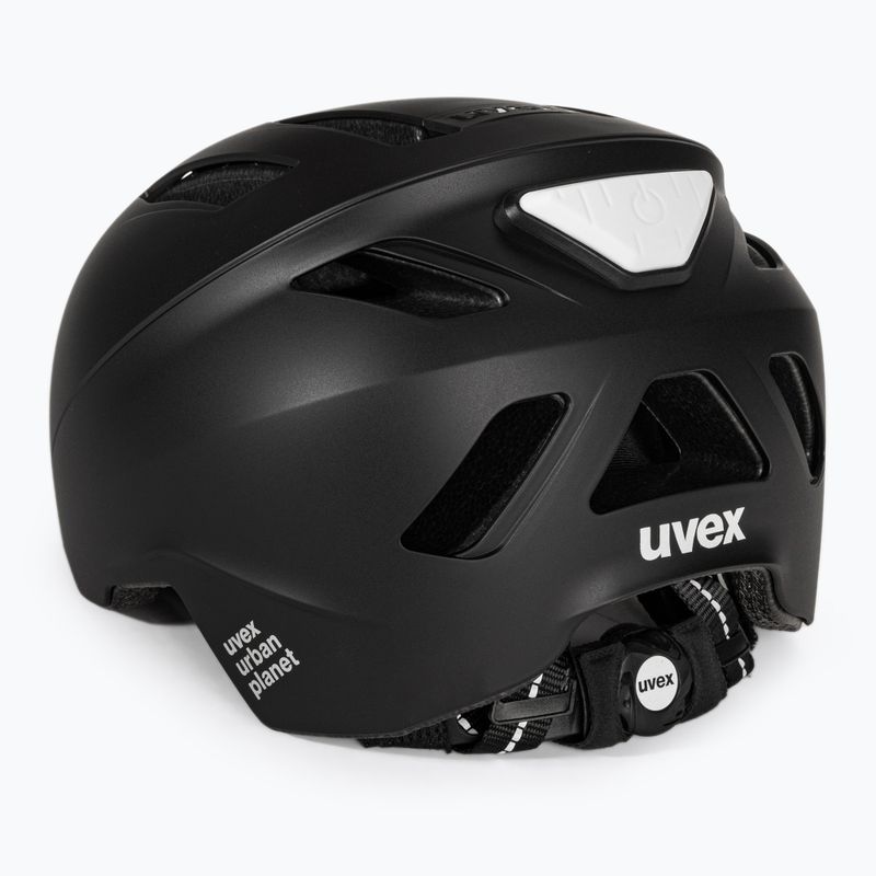 Cască de bicicletă UVEX Urban Planet LED negru 41/0/0/065/01/17 3