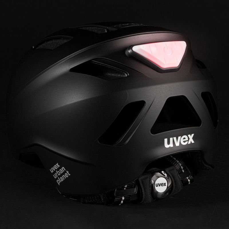 Cască de bicicletă UVEX Urban Planet LED negru 41/0/0/065/01/17 6