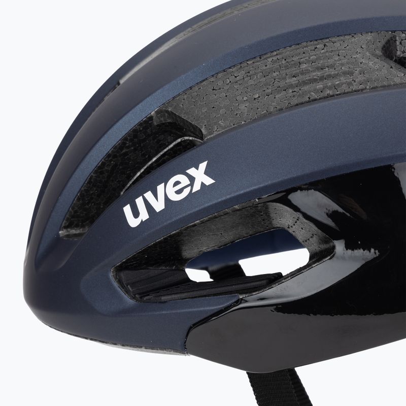 Cască de bicicletă UVEX Rise CC deep space/black matt 7