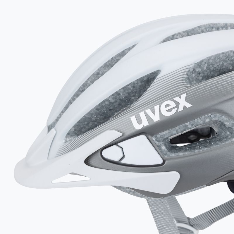 Cască de bicicletă UVEX True CC WE white/grey matt 7