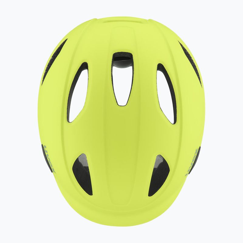 Cască de bicicletă pentru copii UVEX Oyo neon yellow/moss green matt 9