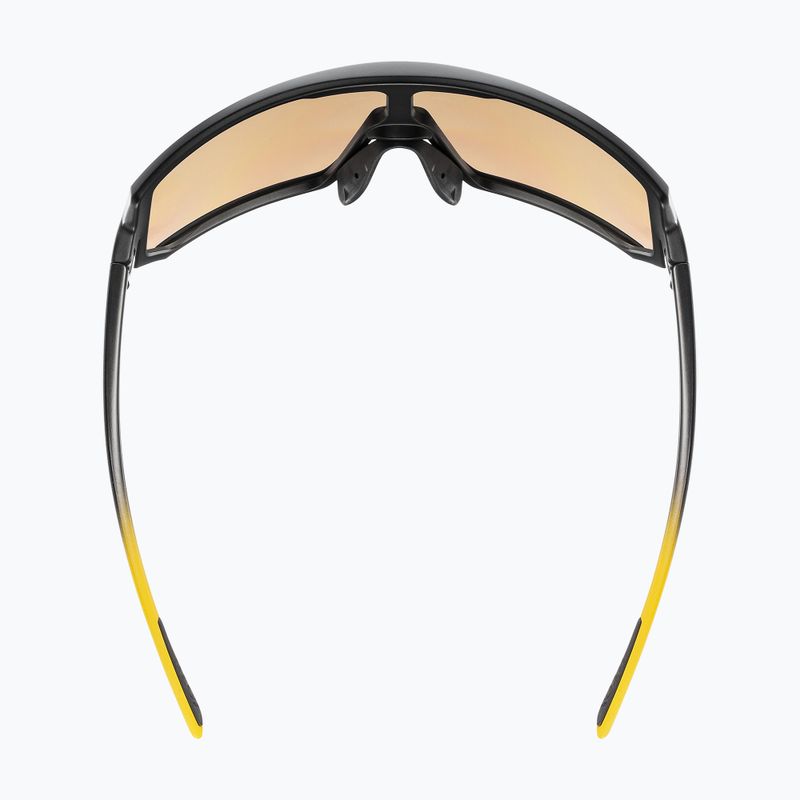 Ochelari de ciclism UVEX Sportstyle 235 sunbee negru mat/galben oglindă 53/3/003/2616 4