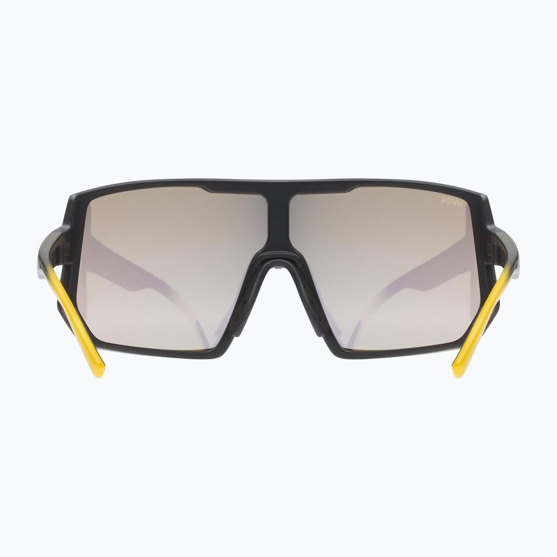 Ochelari de ciclism UVEX Sportstyle 235 sunbee negru mat/galben oglindă 53/3/003/2616 5