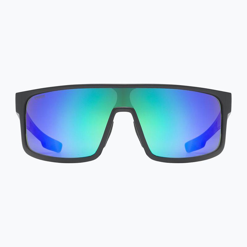 Ochelari de soare UVEX LGL 51 negru mat/verde oglindă 53/3/025/2215 6