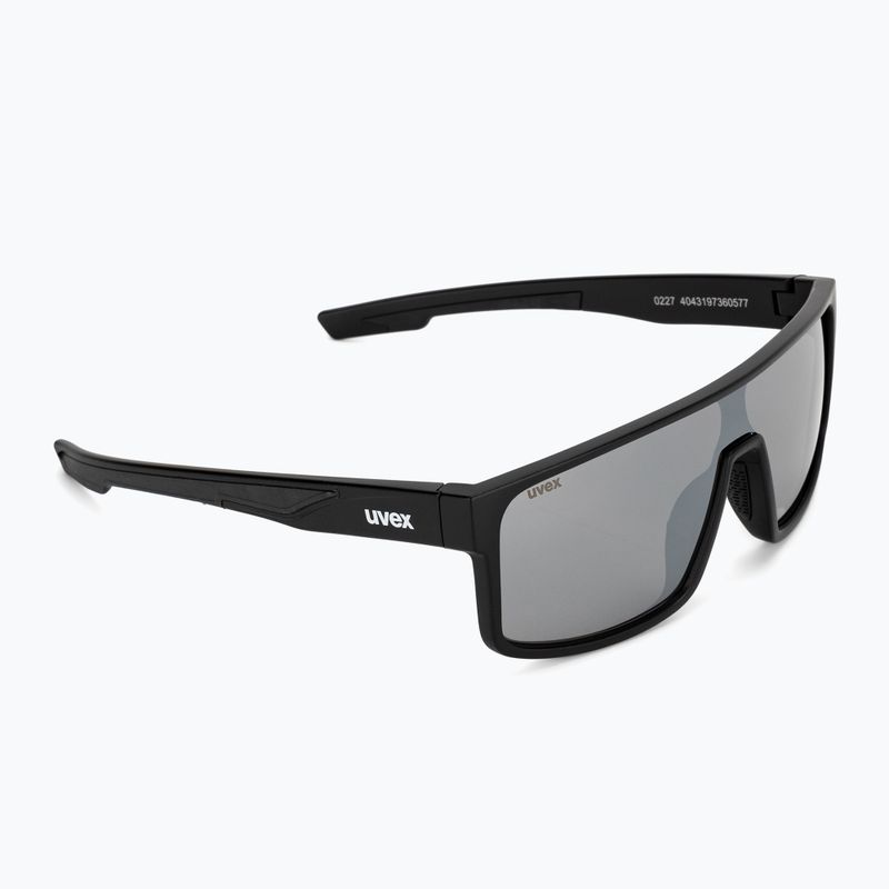 Ochelari de soare UVEX LGL 51 negru mat/argintiu oglindă 53/3/025/2216