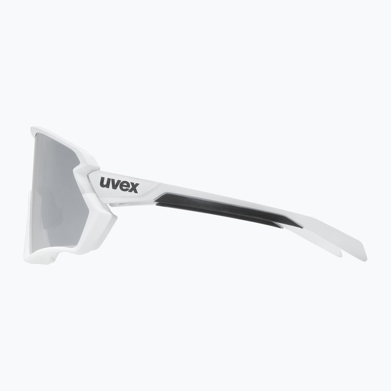 Ochelari de ciclism UVEX Sportstyle 231 2.0 cloud white mat/mirror silver 53/3/026/8116 7