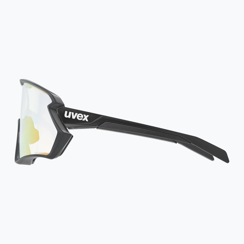 UVEX Sportstyle 231 2.0 V ochelari de ciclism negru mat/roșu oglindă 53/3/028/2203 3