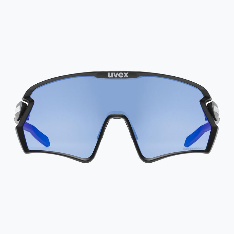 UVEX Sportstyle 231 2.0 P ochelari de ciclism negru mat/albastru oglindă 53/3/029/2240 6