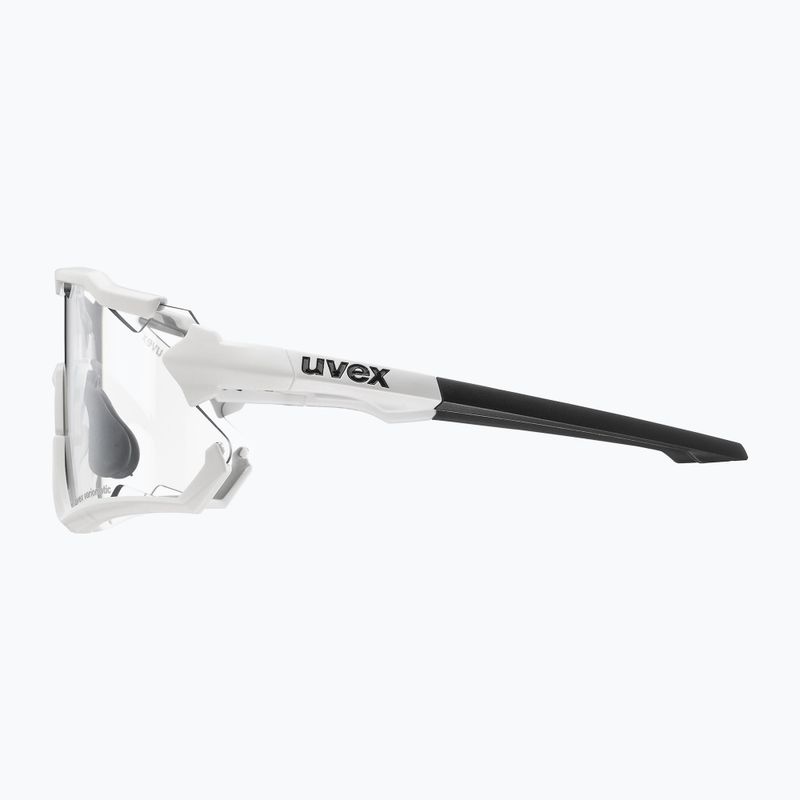 UVEX Sportstyle 228 V ochelari de soare alb mat/argintiu cu oglindă 53/3/030/8805 7
