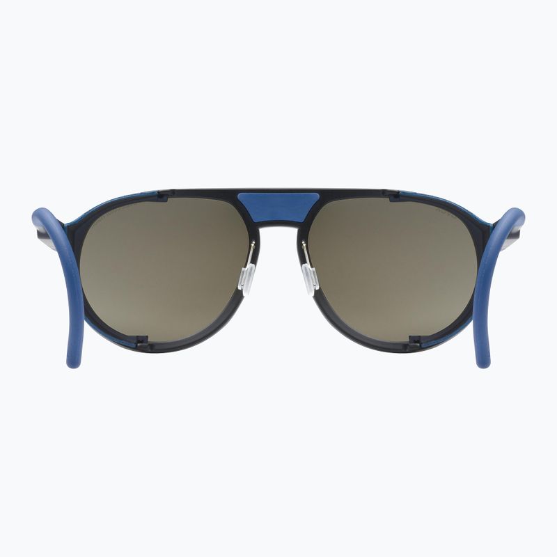 Ochelari de soare UVEX Mtn Classic CV black matt/mirror blue 3