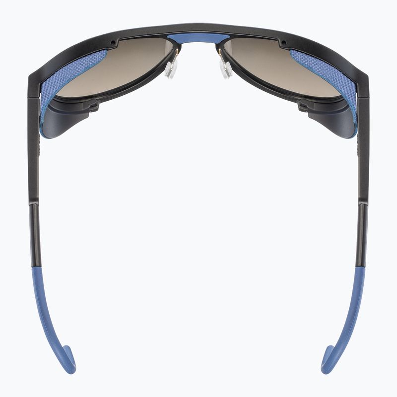 Ochelari de soare UVEX Mtn Classic CV black matt/mirror blue 4
