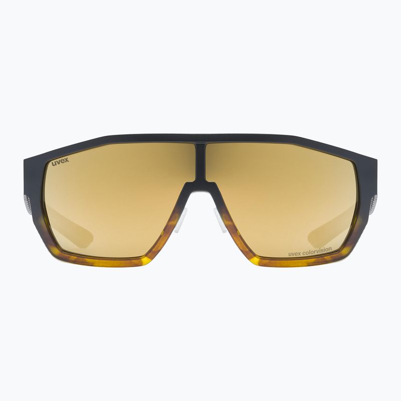 Ochelari de soare UVEX Mtn Style CV havanna matt fade/mirror champagne 2