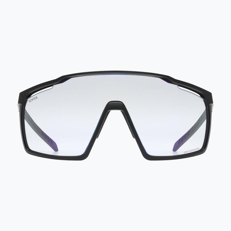 Ochelari de soare UVEX Mtn Perform V black matt/litemirror blue 2