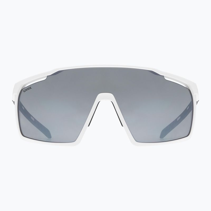 Ochelari de soare UVEX Mtn Perform white mat/mirror silver 2