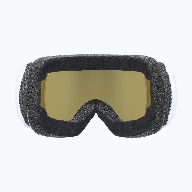 Ochelari de schi pentru femei UVEX Downhill 2100 CV WE S2 albastru arctic mat/albastru mat/alb cu oglindă/verde colorvision 3