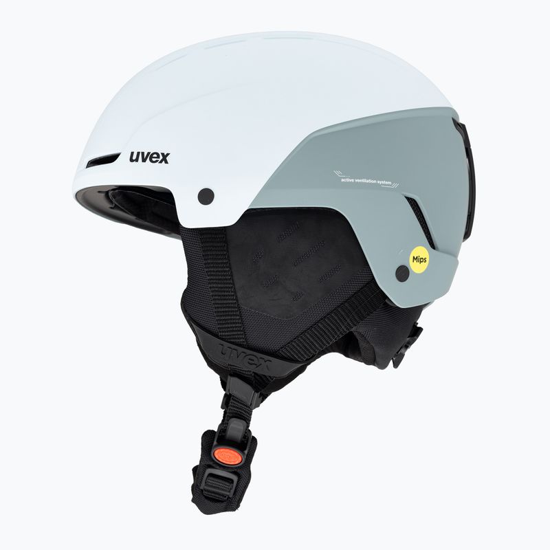 Cască de schi UVEX Stance Mips arctic/glacier mată 5