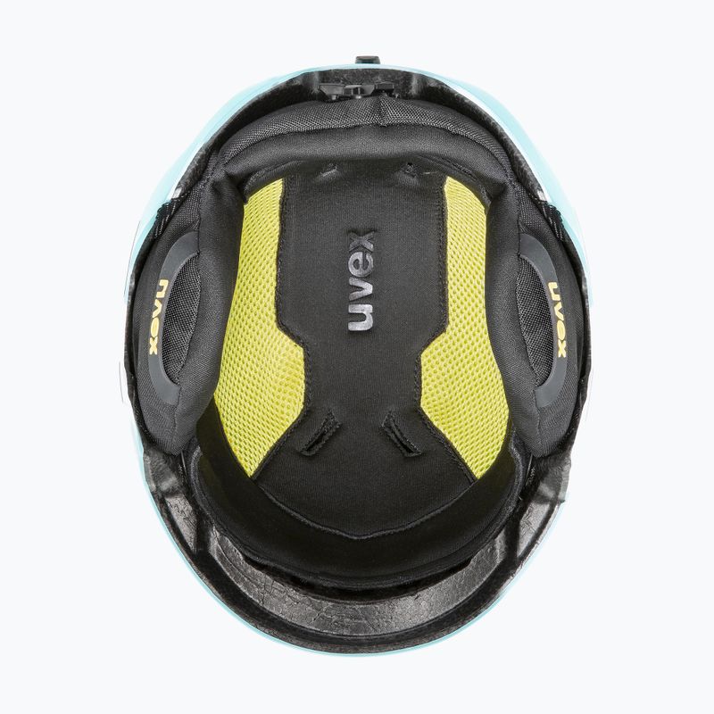 Cască de schi pentru copii UVEX Viti Jr turquoise rabbit 5