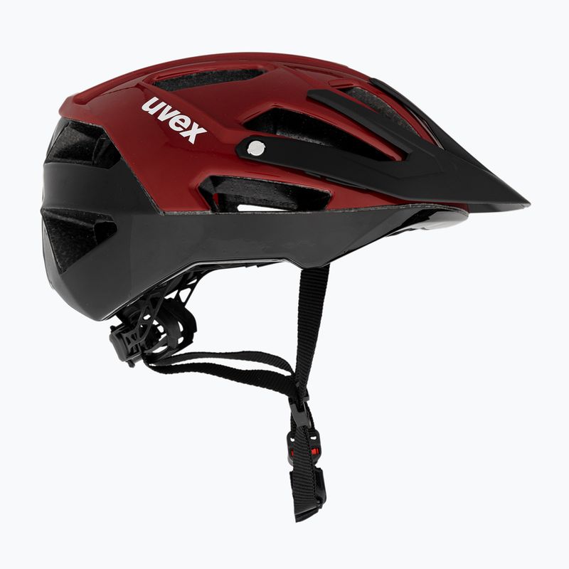 Cască de bicicletă UVEX Quatro ruby red/black 4