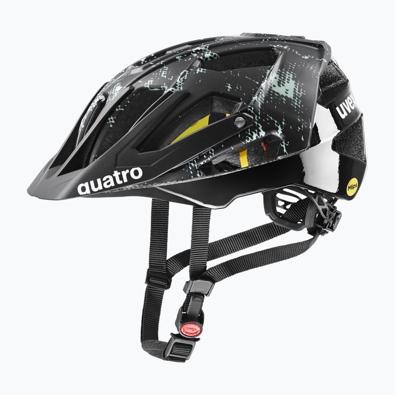 Cască de bicicletă UVEX Quatro CC MIPS black/jade 6