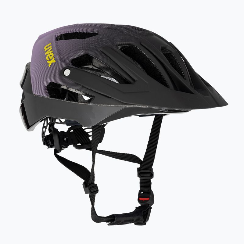 Cască de bicicletă UVEX Quatro CC lilac/black matt