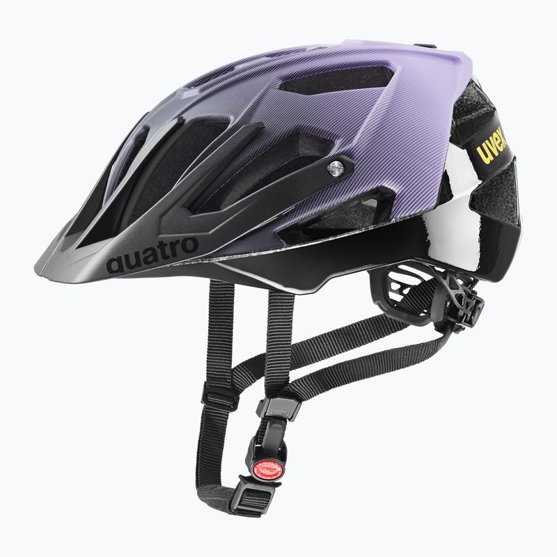 Cască de bicicletă UVEX Quatro CC lilac/black matt 6