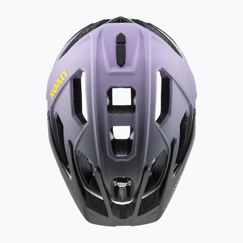 Cască de bicicletă UVEX Quatro CC lilac/black matt 9