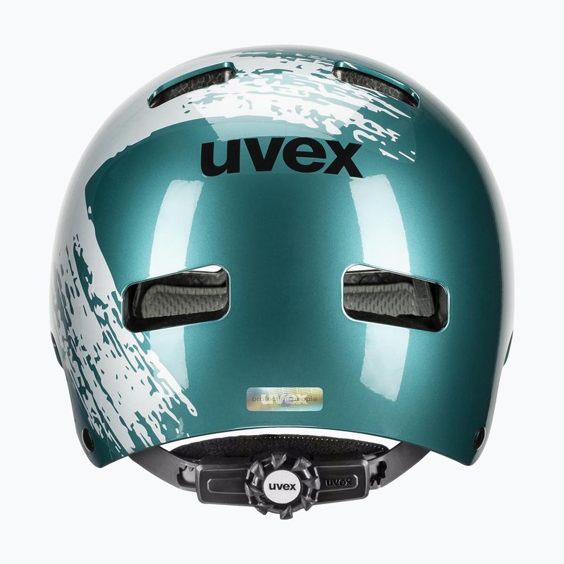 Cască pentru copii UVEX Kid 3 teal / silver 3
