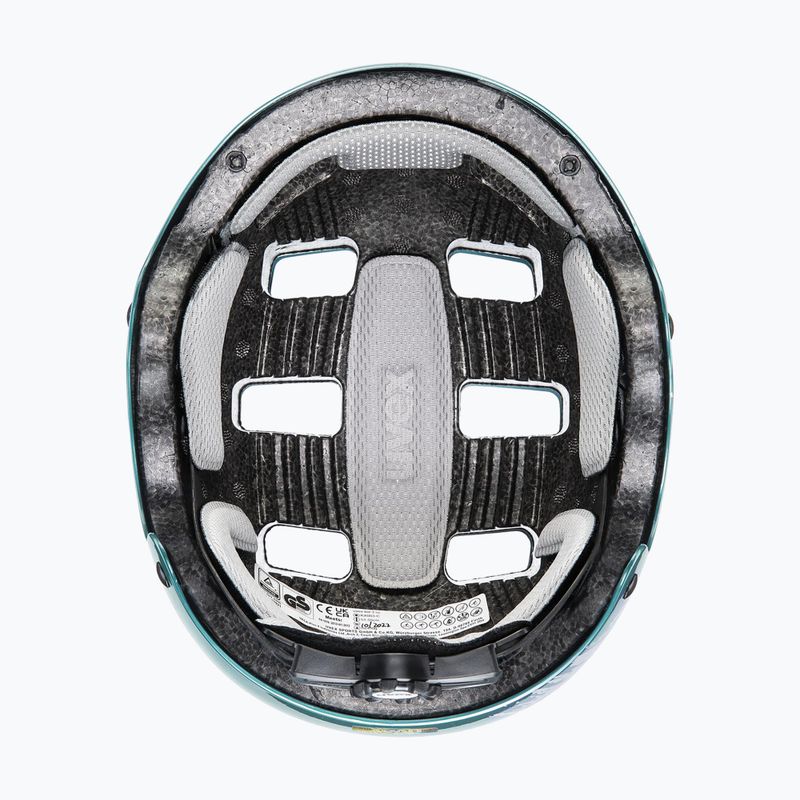 Cască pentru copii UVEX Kid 3 teal / silver 4