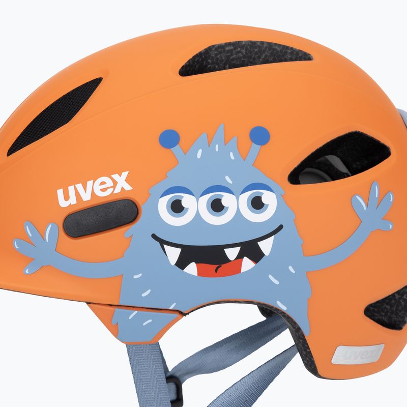 Cască de bicicletă pentru copii UVEX Oyo Style monster papaya matt 7