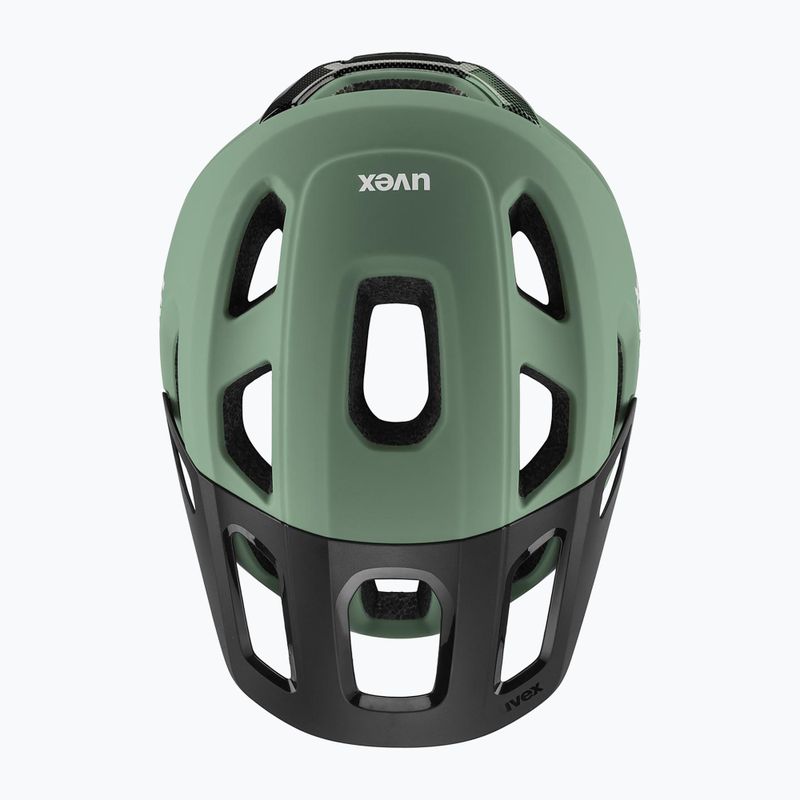 Cască de bicicletă UVEX React MIPS moss green/black matt 8