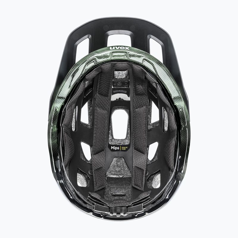 Cască de bicicletă UVEX React MIPS moss green/black matt 10